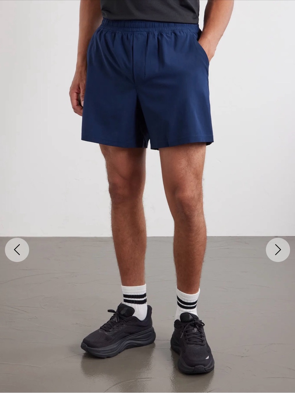 Lululemon Pace Breaker Lined Short 5" – Midnight Navy (Medium)